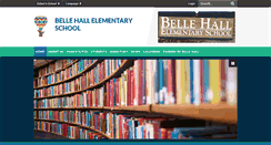 Desktop Screenshot of bellehall.ccsdschools.com