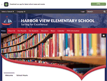 Tablet Screenshot of harborview.ccsdschools.com