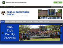 Tablet Screenshot of ftjohnson.ccsdschools.com