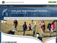 Tablet Screenshot of midlandpark.ccsdschools.com