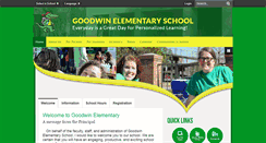 Desktop Screenshot of goodwin.ccsdschools.com