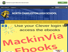 Tablet Screenshot of nchs.ccsdschools.com