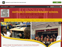 Tablet Screenshot of dunston.ccsdschools.com