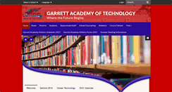 Desktop Screenshot of garrett.ccsdschools.com