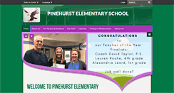 Desktop Screenshot of pinehurst.ccsdschools.com