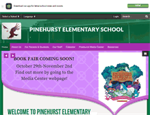 Tablet Screenshot of pinehurst.ccsdschools.com