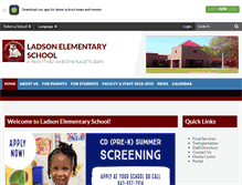 Tablet Screenshot of ladson.ccsdschools.com